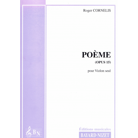 Cornelis - Poème - violon