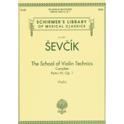 Sevcik - The School of Violin Technic - violon