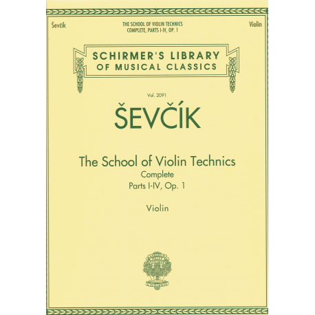Sevcik - The School of Violin Technic - violon