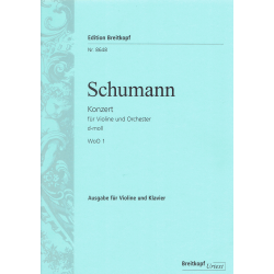Schumann - Concerto D Minor - violin and piano