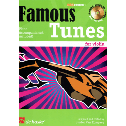 Famous Tunes - vioion et piano (+CD)