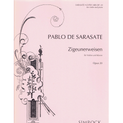 Sarasate - Air Bohémien - violon et piano