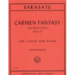 Sarasate - Carmen Fantaisie - violon et piano