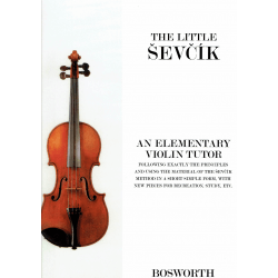 Sevcik - The Little Sevcik - violon