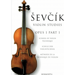 Sevcik -Méthode de la technique du violon