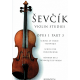 Sevcik -Méthode de la technique du violon