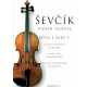 Sevcik - Ecole de la technique de l'archet - violon