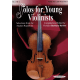 Solos For Young Violonistes - violon et piano