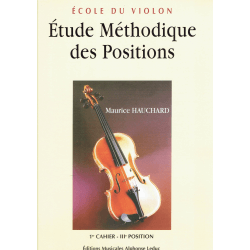 Hauchard - Methodical study of positions - violin