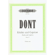 Dont - studies and caprices op.35 - violin