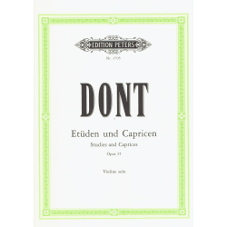 Dont - Etudes et Caprices op.35 - violon