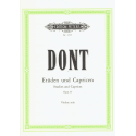 Dont - studies and caprices op.35 - violin