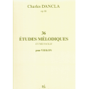 Dancla - 36 studies op.84 easy - (combre) - violin