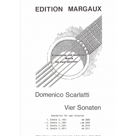 Scarlatti - sonata n° 2 - 2 guitars