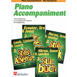 Look, Listen & Learn - Stylish adventure - alto saxophone (with piano accompaniment)