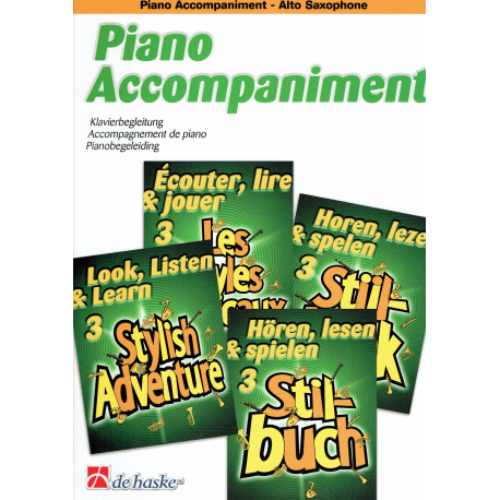 Look, Listen & Learn - Stylish adventure - alto saxophone (with piano accompaniment)