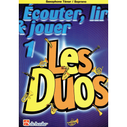 Look, Listen & Learn - Duo - tenor or soprano saxophone (in french)