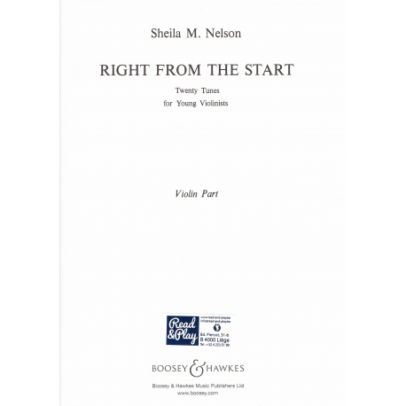 Nelson - Right From The Start- violon