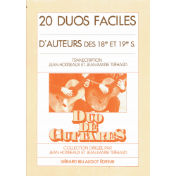 20 duos faciles - 18 &19 siècles - guitare