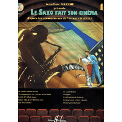 Allerme - Le saxo fait son cinéma - piano et saxo ténor (+CD)