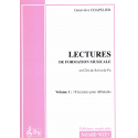 G. Chapelier - notenleer -  Lectures de formation musicale  - accompagnement