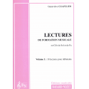 G. Chapelier - solfeggio -  Lectures de formation musicale  - accompaniment