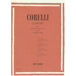 Corelli - 12 Sonates - violon et piano