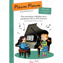 Berthommé - Ploum Ploum - saxofoon (Bb,Eb) en piano