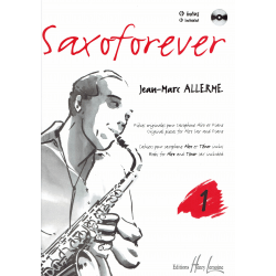 Allerme - Saxoforever - tenor/altsaxofoon en piano (+CD)