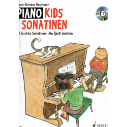 Heumann - Piano Kids Sonatinen  - easy - piano (+CD)