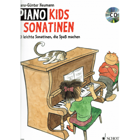 Heumann - Piano Kids Sonatinen  - easy - piano (+CD)