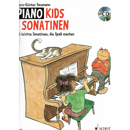 Heumann - Piano Kids Sonatinen  - facile - piano (+CD)
