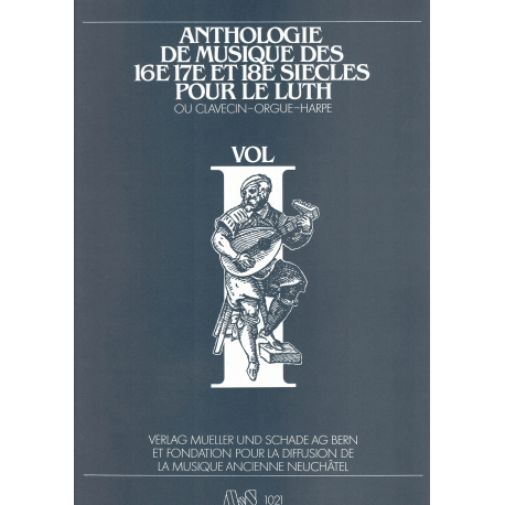 Anthologie musique 16è, 17è et 18e  -luth/clavecin/orgue/harpe