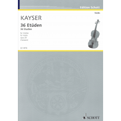 Kayser - 36 Etudes - violon