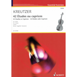 Kreutzer - 42 studies or caprices  - violin