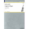 Leclair - Largo et allegro série 4 - violon et piano