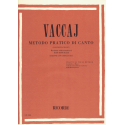 Vaccaj - Singing method - singer and piano (english/italian) (+CD)