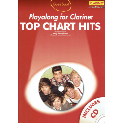 Guest spot - Top chart hits - klarinet (+CD)