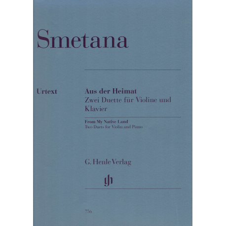 Smetana - From my Native Land - violon et piano