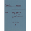 Schumann - Sonate La Min op.105 - violon et piano