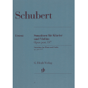 Schubert - Sonatines op.137 - violon et piano