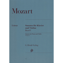 Mozart - sonates - violon et piano