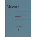 Mozart - sonates - violon et piano