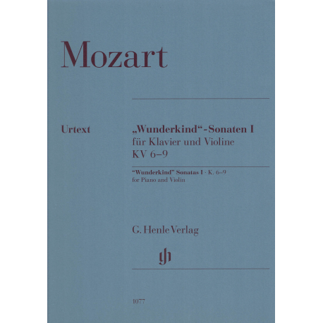 Mozart - Sonate Wunderkind 1 - violon et piano