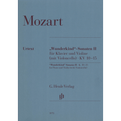 Mozart - Sonata Wunderkind 2 - violin and piano