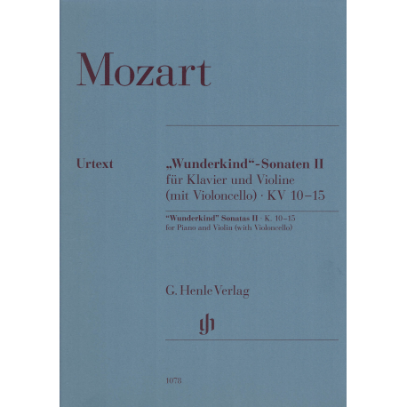 Mozart - Sonate Wunderkind 2 - violon et piano