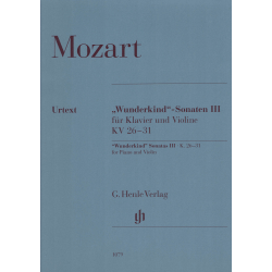 Mozart - Sonate Wunderkind 3 - violin and piano