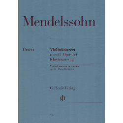 Mendelssohn - Concerto E  minor  op.64 - viool en piano