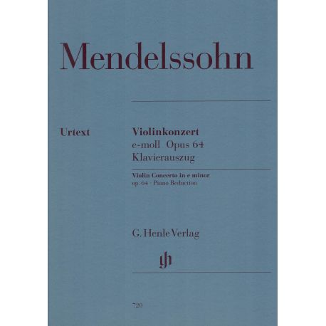 Mendelssohn - Concerto mi min op.64 - violon et piano