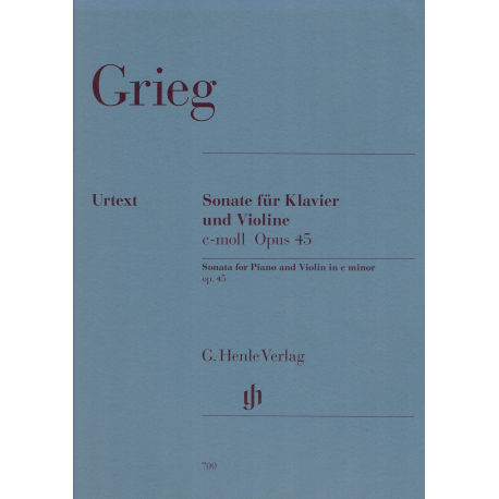 Grieg - Sonate c minor  op.45 - violin and piano